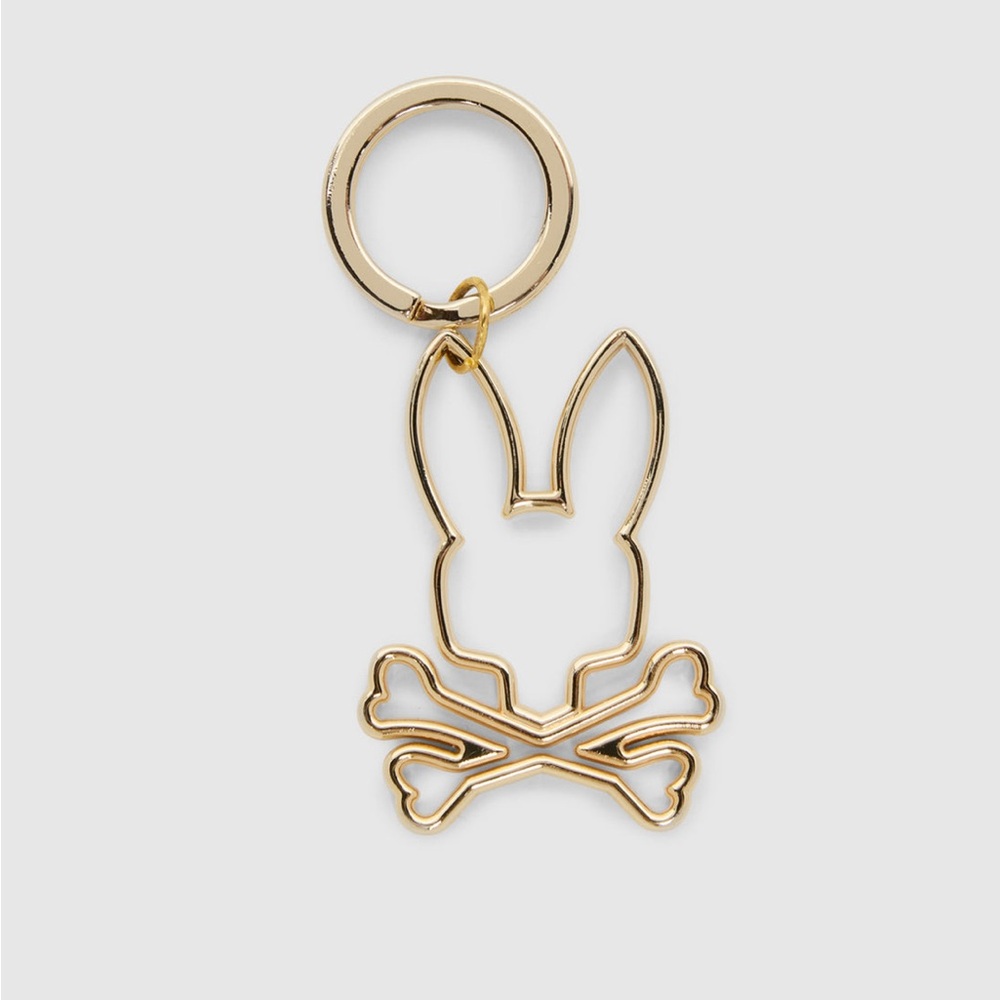 Psycho Bunny Gold Bunny Key Holder